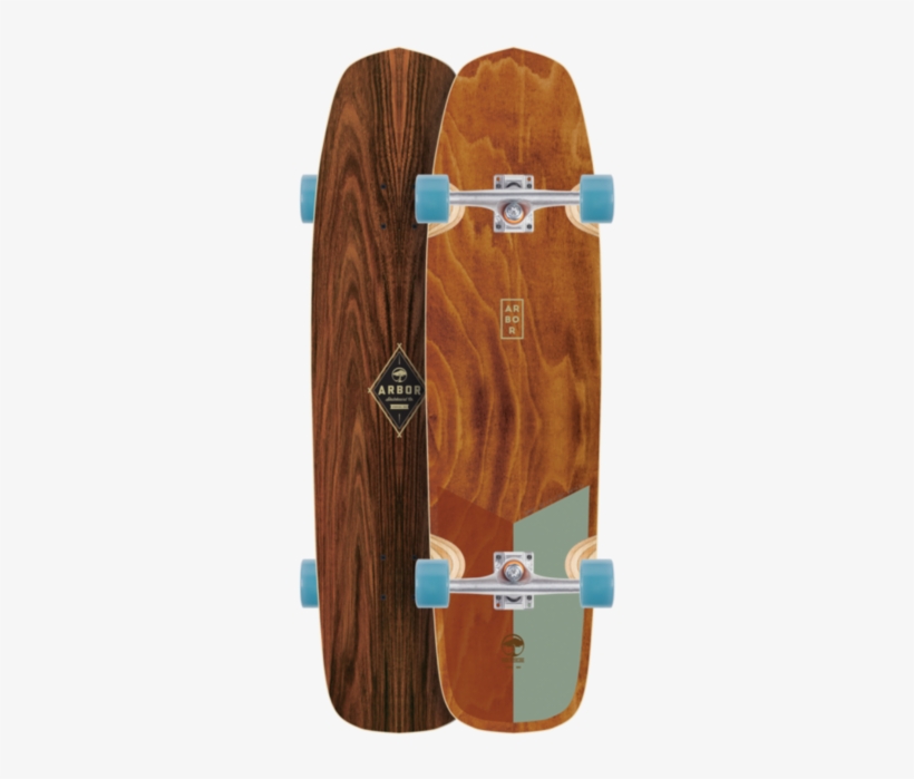 Arbor Hybrid Premium Longboard Skateboard, Complete - Arbor Hybrid Foundation Skateboard, transparent png #96754