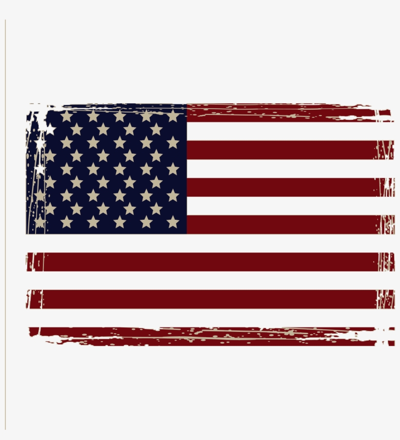 Distressed American Flag Png Picture Freeuse Library - American Flag Distressed Png, transparent png #96772