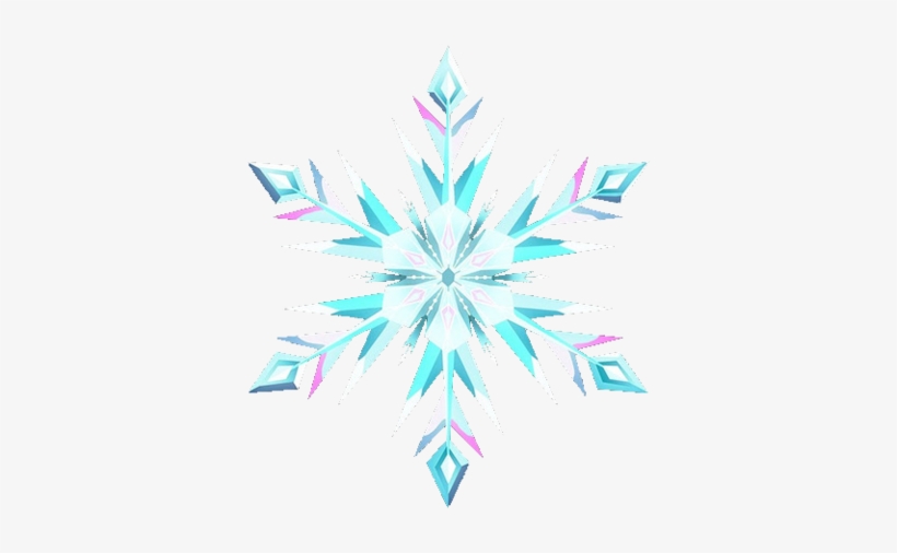 Transparent Snowflakes Frozen - Copo De Nieve Frozen Png, transparent png #96915
