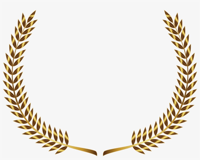 Banner Transparent Laurel Big Image Png - Laurel Wreath Gold Png, transparent png #97246