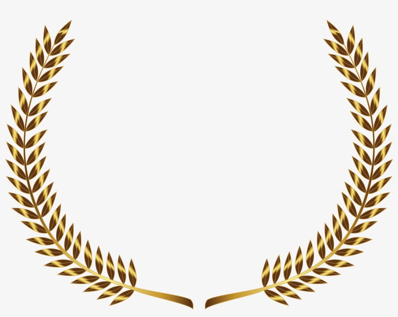 Banner Transparent Laurel Big Image Png - Laurel Wreath Gold Png, transparent png #97246