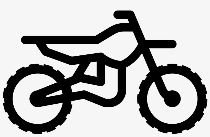 Icon Free Download Png - Dirt Bike Icon, transparent png #97357