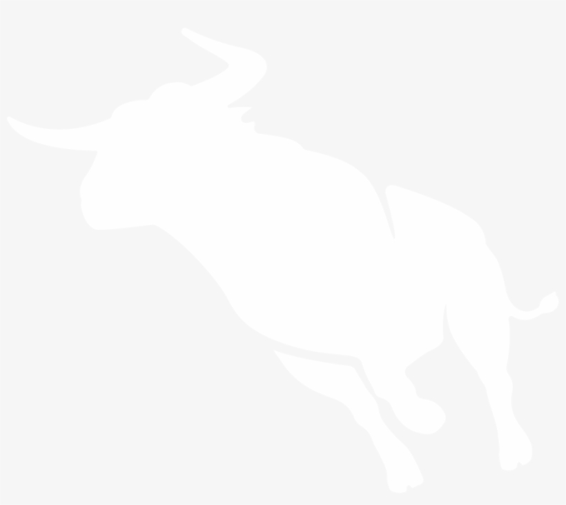 White Bull Png - White Bull Logo Png, transparent png #97565