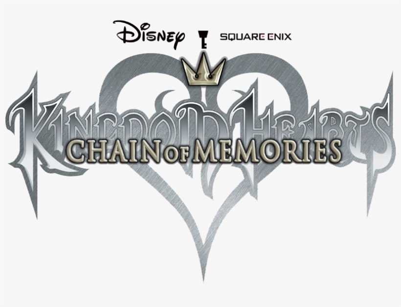 Kingdom Hearts Chain Of Memories Png - Kingdom Hearts Re Chain Of Memories Logo, transparent png #97610