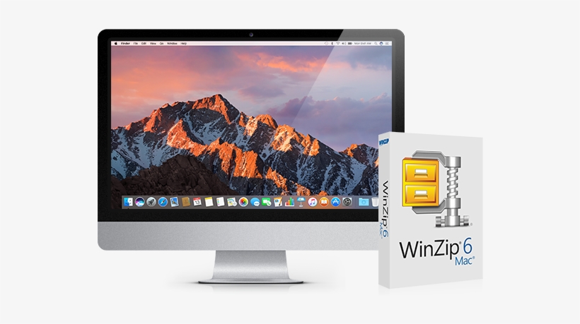 Compress Your Files & Easily Share Them Using Winzip - Macbook Pro 2012 15.4 I7 2.6, transparent png #97636