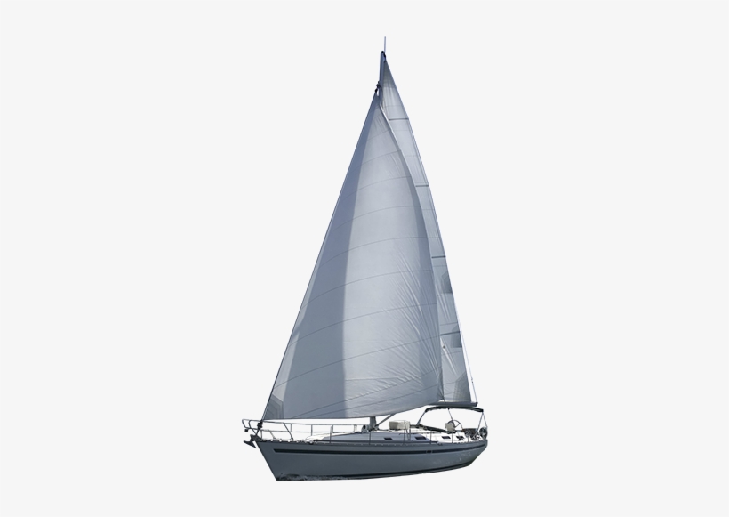 Yacht Png Sailboat - Yacht With Sails Png, transparent png #97658