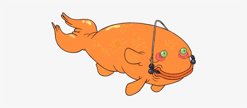 Giant Goldfish - Goldfish Adventure Time, transparent png #97922