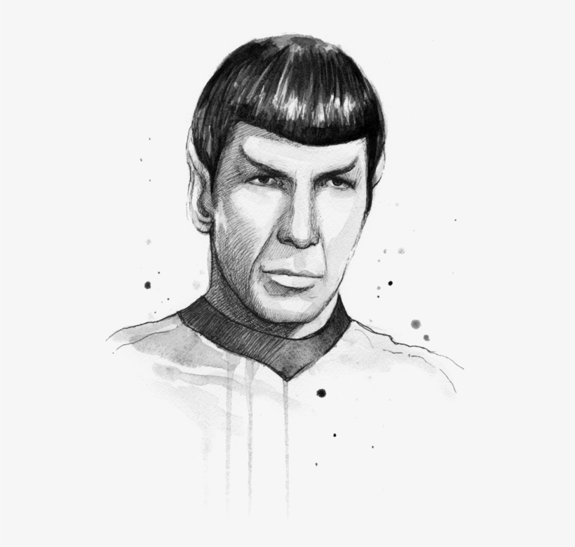 Bleed Area May Not Be Visible - Spock, transparent png #98068