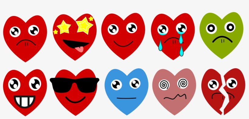 Clip Free Stock Big Image Png - Heart Emoji Clipart, transparent png #98099