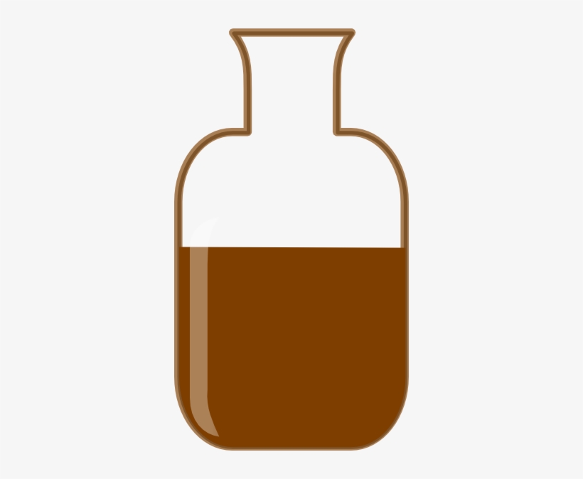 How To Set Use Brown Flask Beaker Svg Vector, transparent png #98231