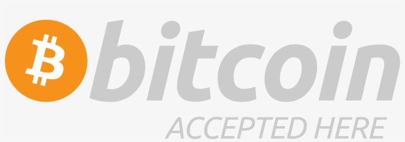Bitcoin Logo Png - Bitcoin Accepted Here Png, transparent png #98295