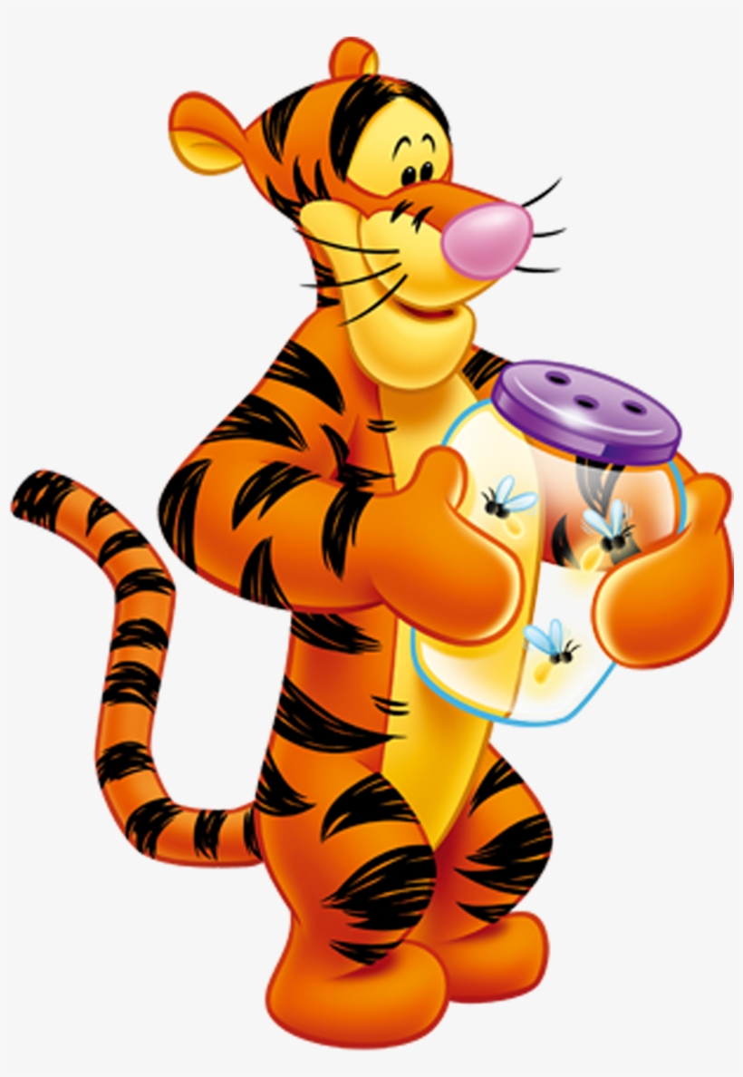 Winnie Pooh Tiger Png Image - Tigger Winnie The Pooh Png, transparent png #98321