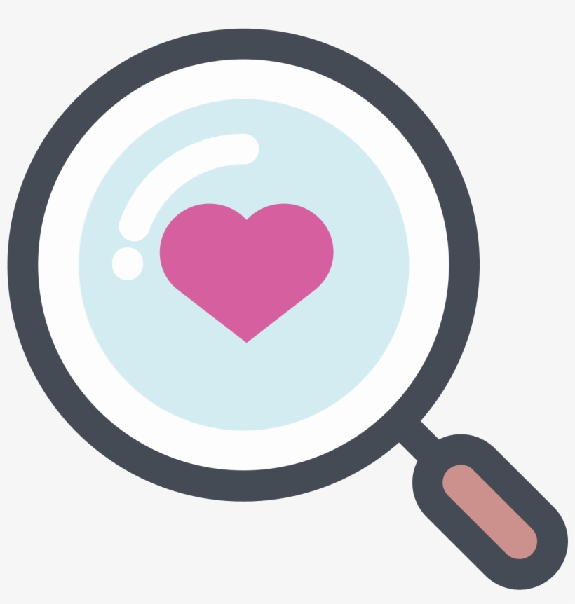 Search For Love Icon - Love Icon Png Free, transparent png #98348