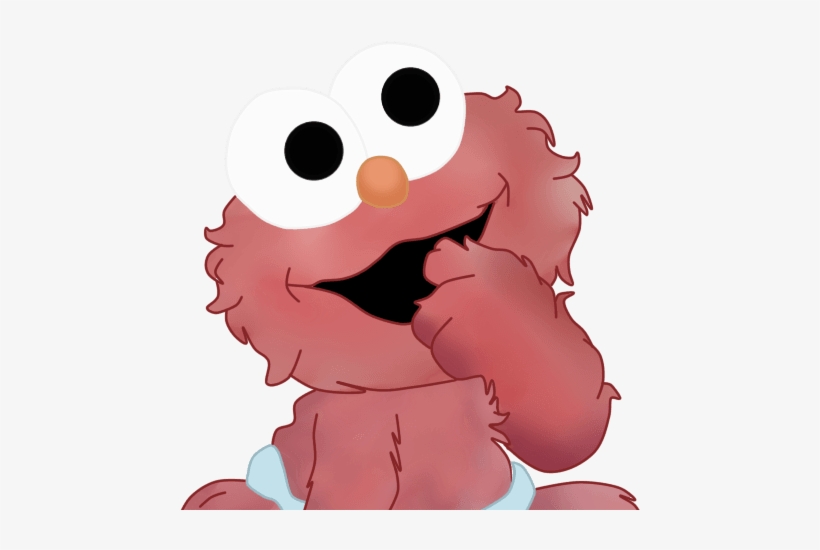 Elmo Moving Cliparts - Elmo Bebe Para Dibujar, transparent png #98493