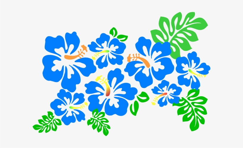 Lei Hibiscus Clip Art At Vector Clip Art - Hibiscus Clip Art, transparent png #98589