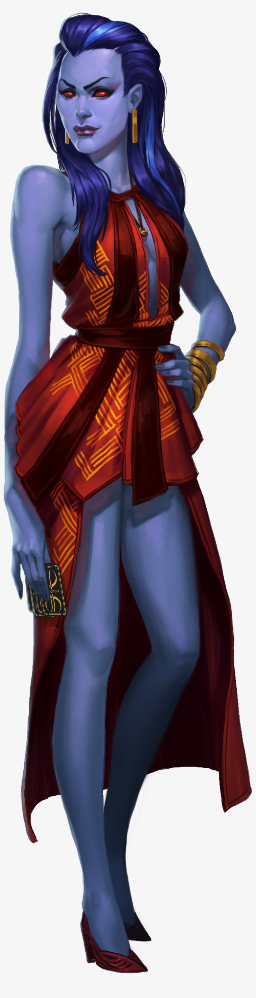 Sw Gamblerpc Final - Star Wars Chiss Kiss, transparent png #98879