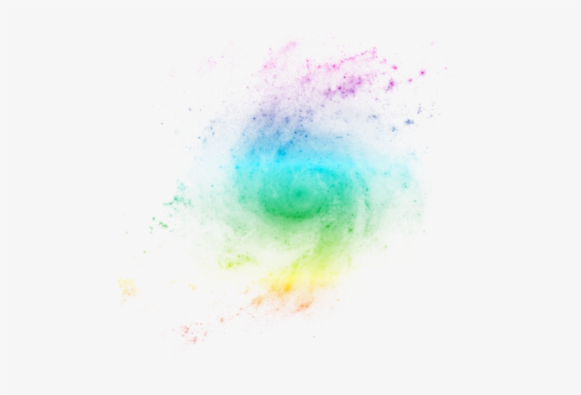 Rainbowswirl Swirl Galaxy Fantasy Rainbow - Işıklar Png, transparent png #98885