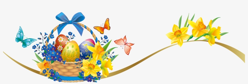 Easter Border Clipart, transparent png #98905