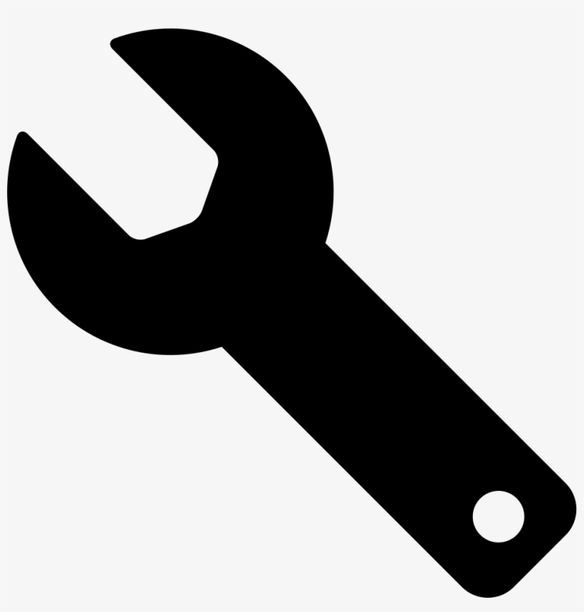 Png File - Wrench Silhouette, transparent png #98970