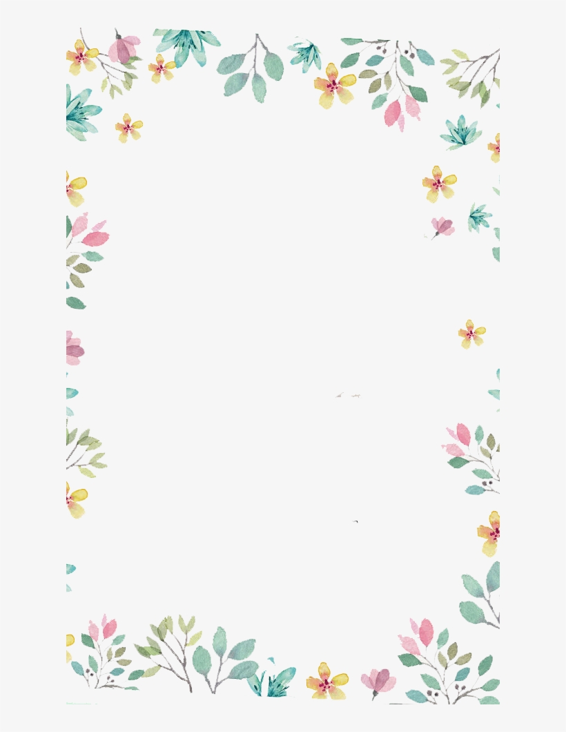 Free Watercolor Winter Floral Wreath Png - 動畫 框, transparent png #99054