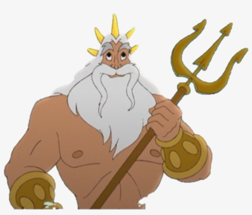 King Triton In The Little Mermaid Ii - King Triton Little Mermaid, transparent png #99192