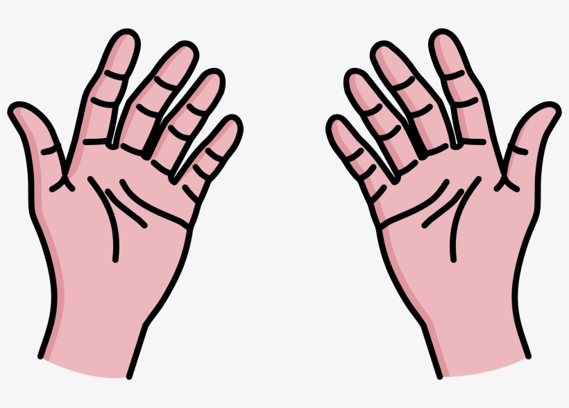 Praying Hands Clip Art - Cartoon Image Of Hands, transparent png #99505