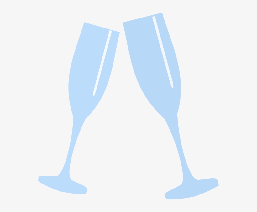 Flute Clipart Pink Champagne - Pink Champagne Glass Png, transparent png #99550