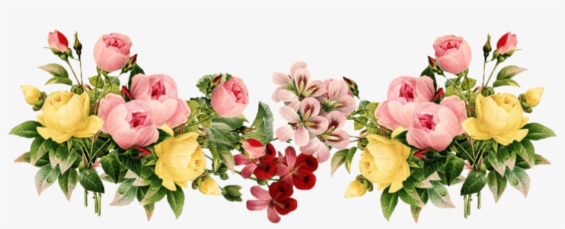 Resultado De Imagen De Barras Separadoras Flores Verdes - Png Transparent  Flower Png - Free Transparent PNG Download - PNGkey