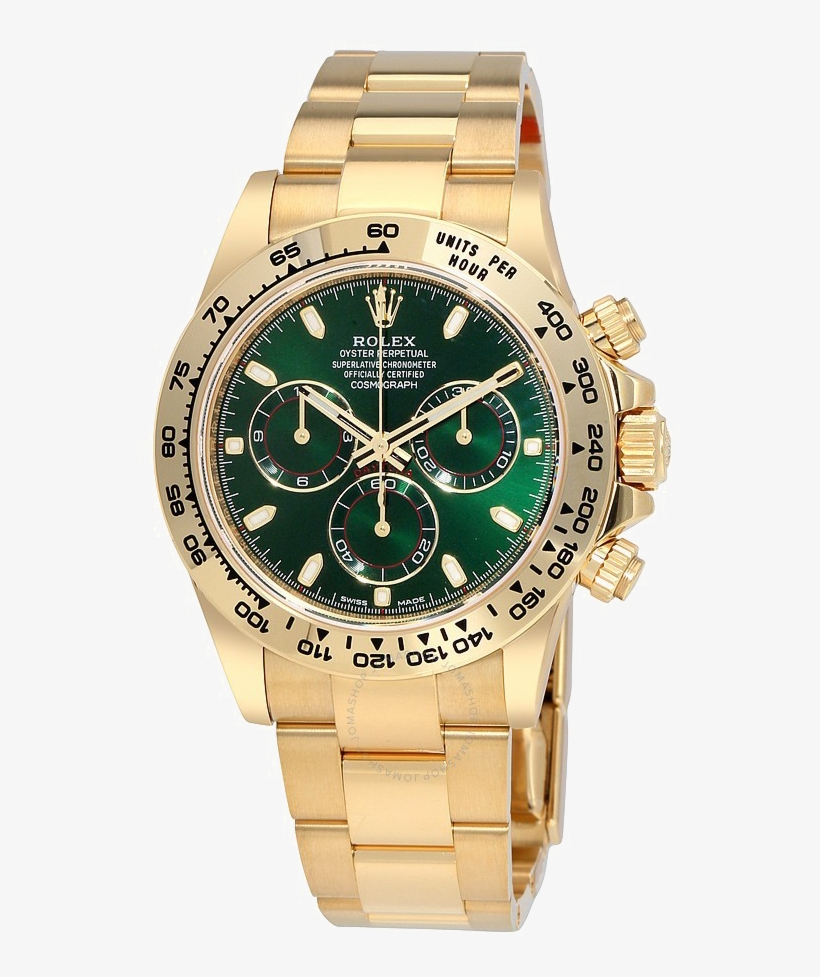 Rolex Free Png Image - Rolex Watches Gold Green Face, transparent png #99779