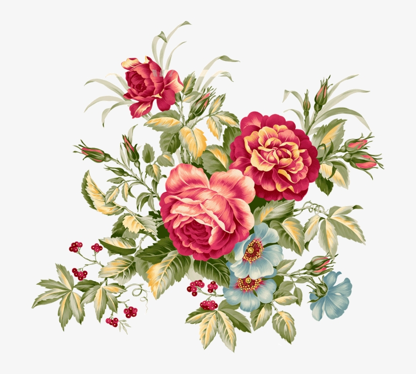 Flowers Clipart Vintage, transparent png #99843