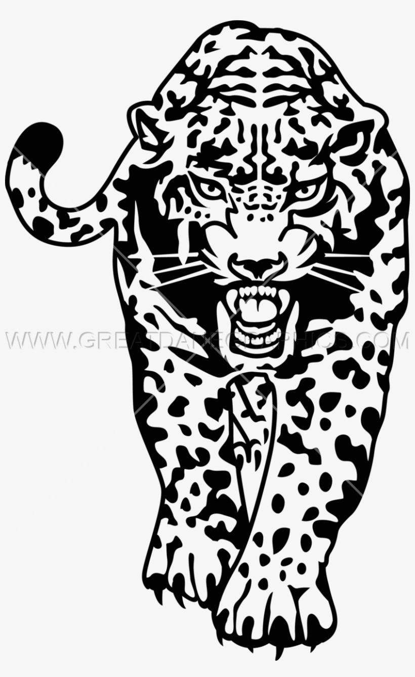 Jaguar Transparent Black And White - Black And White Jaguar Transparent, transparent png #900235