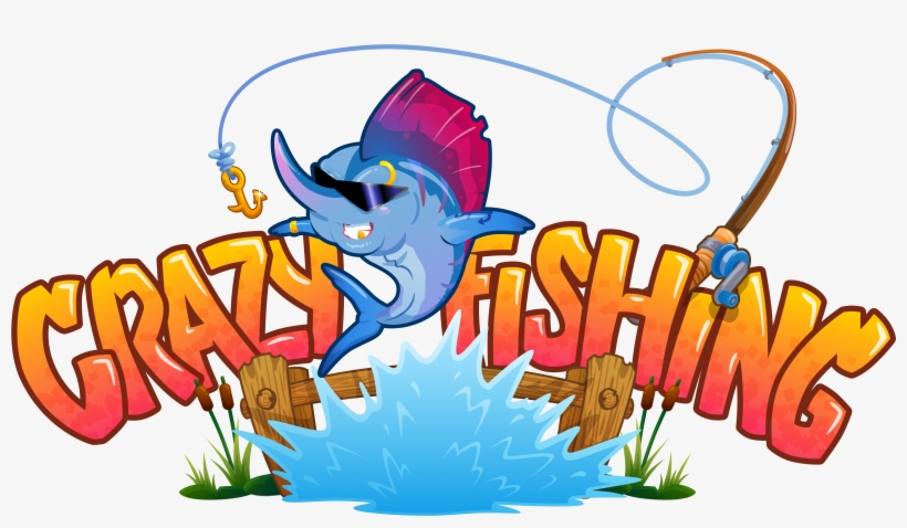 Releasing Vr Game Crazy Fishing - Crazy Fishing Logo, transparent png #900355