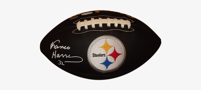 Franco Harris Autographed Pittsburgh Steelers Logo - Pittsburgh Steelers, transparent png #900537