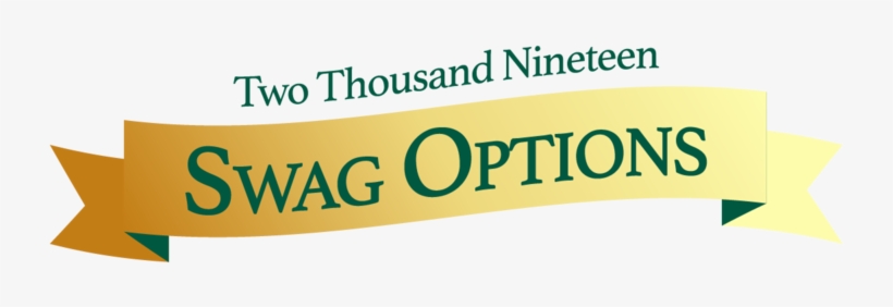 2019 Swag Options Header-01 - Portable Network Graphics, transparent png #900611