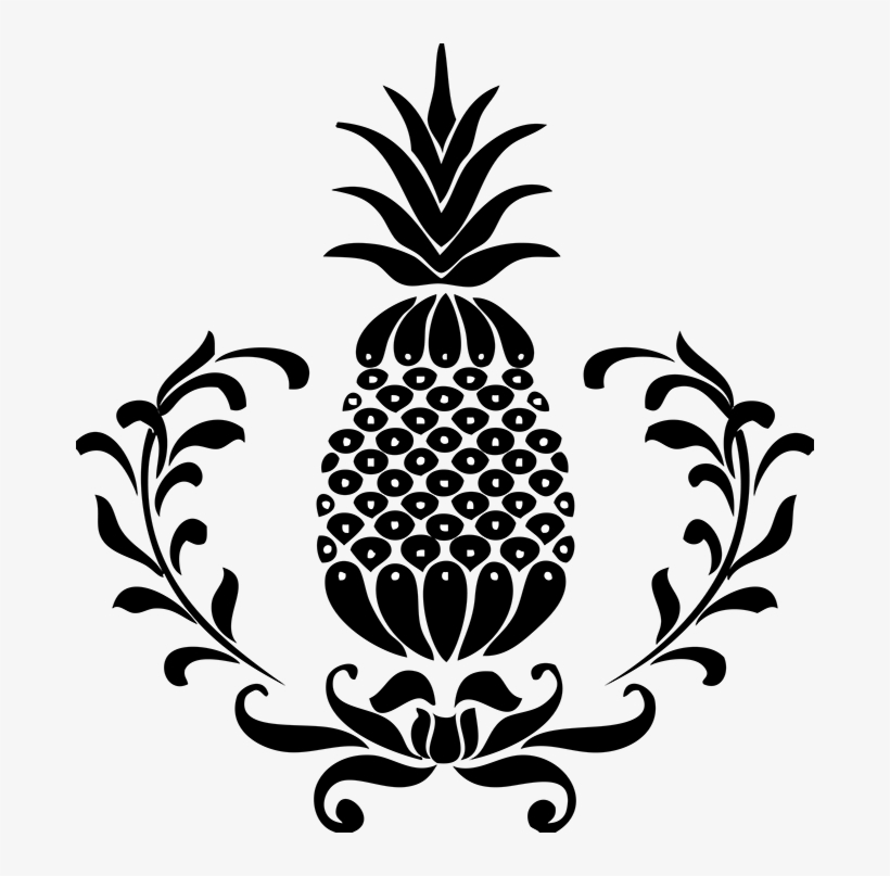Hospitality Pineapple Logo Rates - Hospitality Clip Art, transparent png #900671
