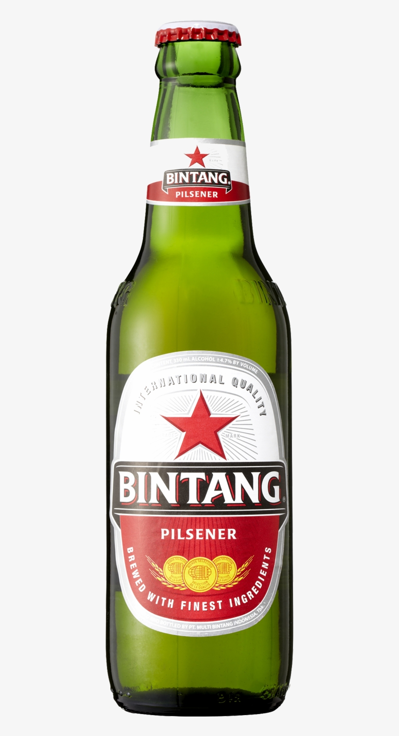 Bintang Pilsener Bottles 330ml - Bintang 330ml, transparent png #900828