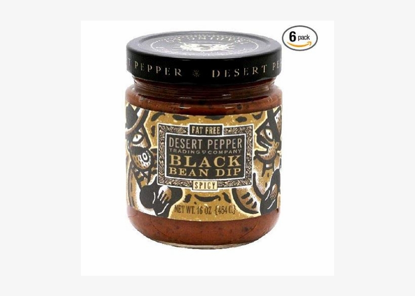 Pallet Gourmet Grocery Customer Returns Thinkthin Png - Desert Pepper Black Bean Dip 16 Oz (pack Of 6), transparent png #901353