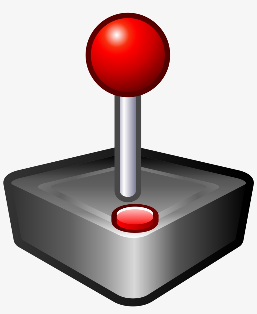 Vector Library File Gnome Svg Wikimedia Commons Open - Arcade Controller Png, transparent png #901530