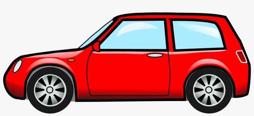 Clipart - Car-red Clipart - Red Car Png Clipart, transparent png #901662