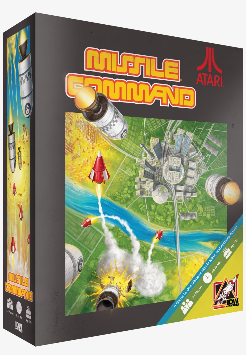 Atari's Missile Command - Idw Missile Command, transparent png #901968