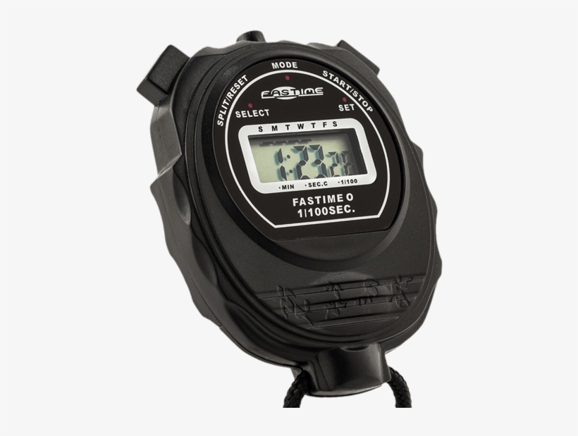 Digital Stopwatch Png - Fastime 01 - Black Stop Watch, transparent png #902335