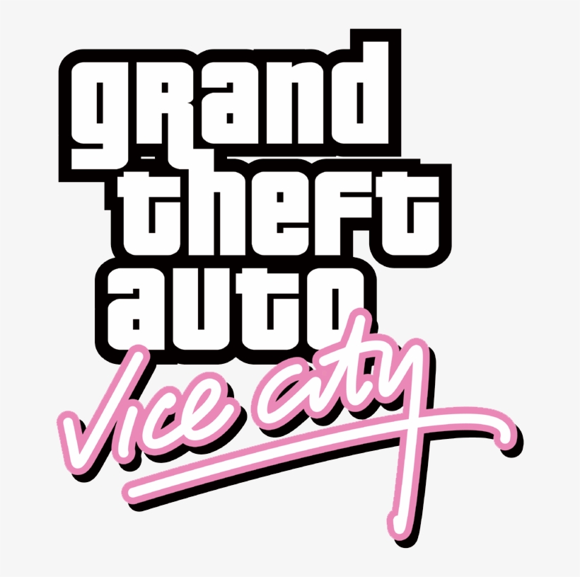 Grand Theft Auto - Gta Vice City Logo, transparent png #902604
