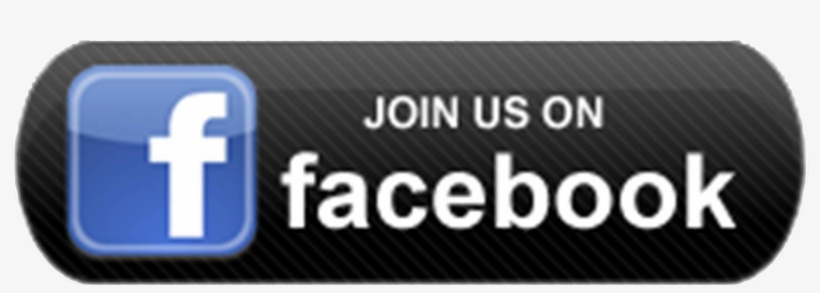 Facebook Logo With Text Saying "join Us On Facebook" - Wear Face Mask - Rpvc (300 X 100mm), transparent png #903155