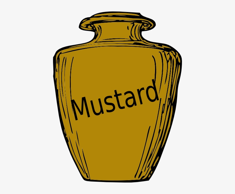 Mustard Clip Art - Jar Clip Art, transparent png #903176