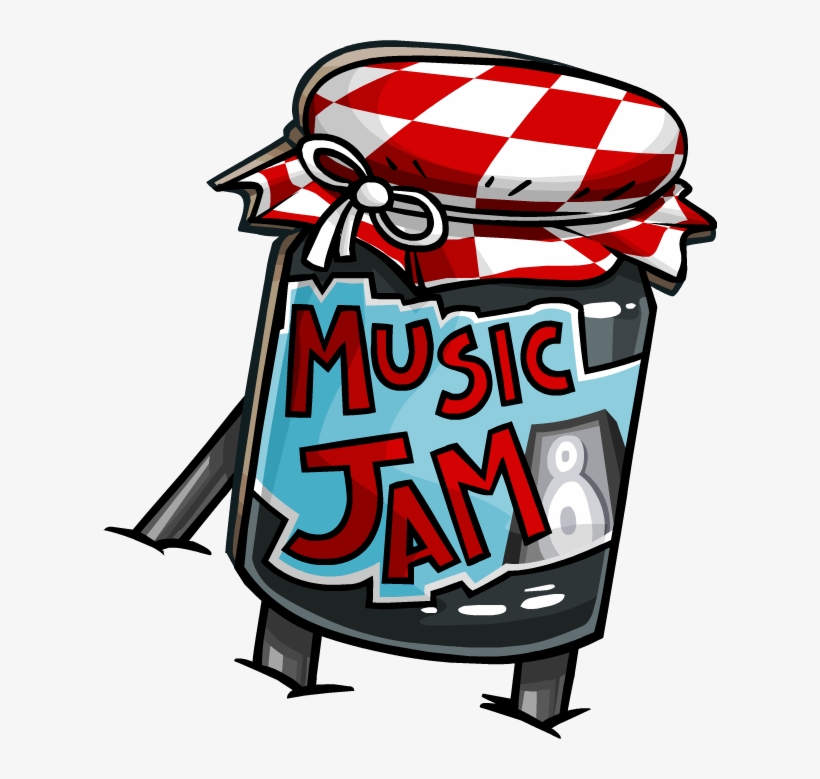 Music Clipart Penguin - Music Jam, transparent png #903314