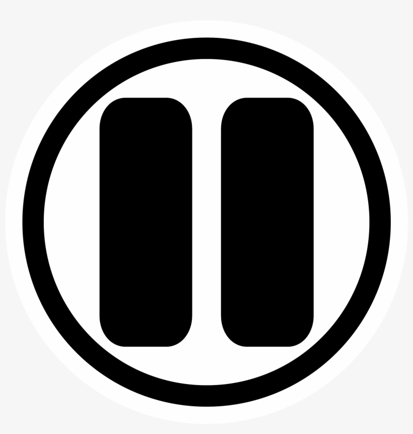 This Free Icons Png Design Of Mono Player Pause, transparent png #903352