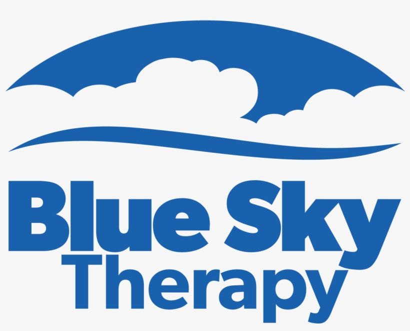 Blue Sky Therapy Logo Blue- Png - Elmhurst, transparent png #903610