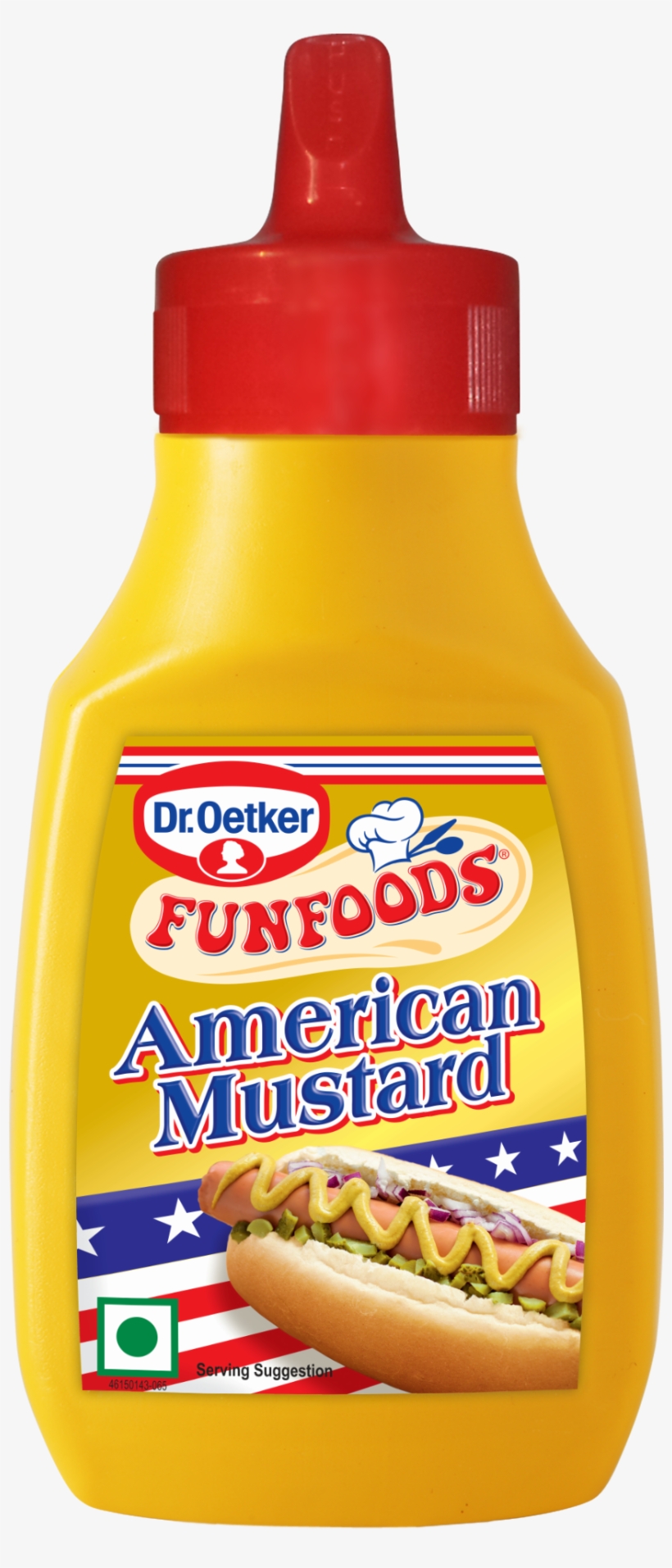 Mustard Bottle Png - Fun Foods American Mustard, transparent png #903787