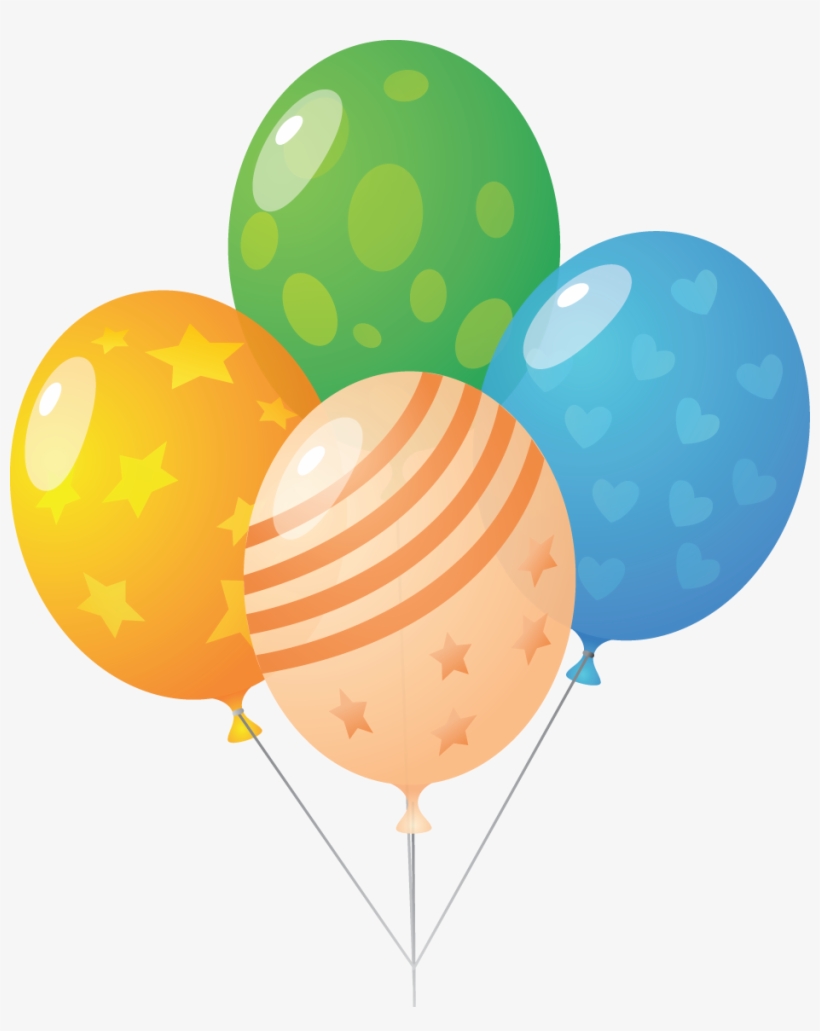 Balloon Multi Colour Png Image - Balloons Icon, transparent png #903894