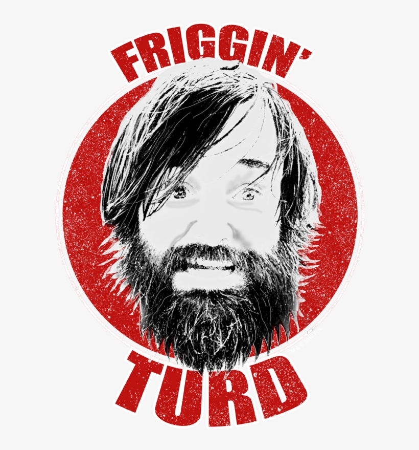 Last Man On Earth Friggin Turd Men's V Neck T Shirt - Slim-fit Pants, transparent png #904834